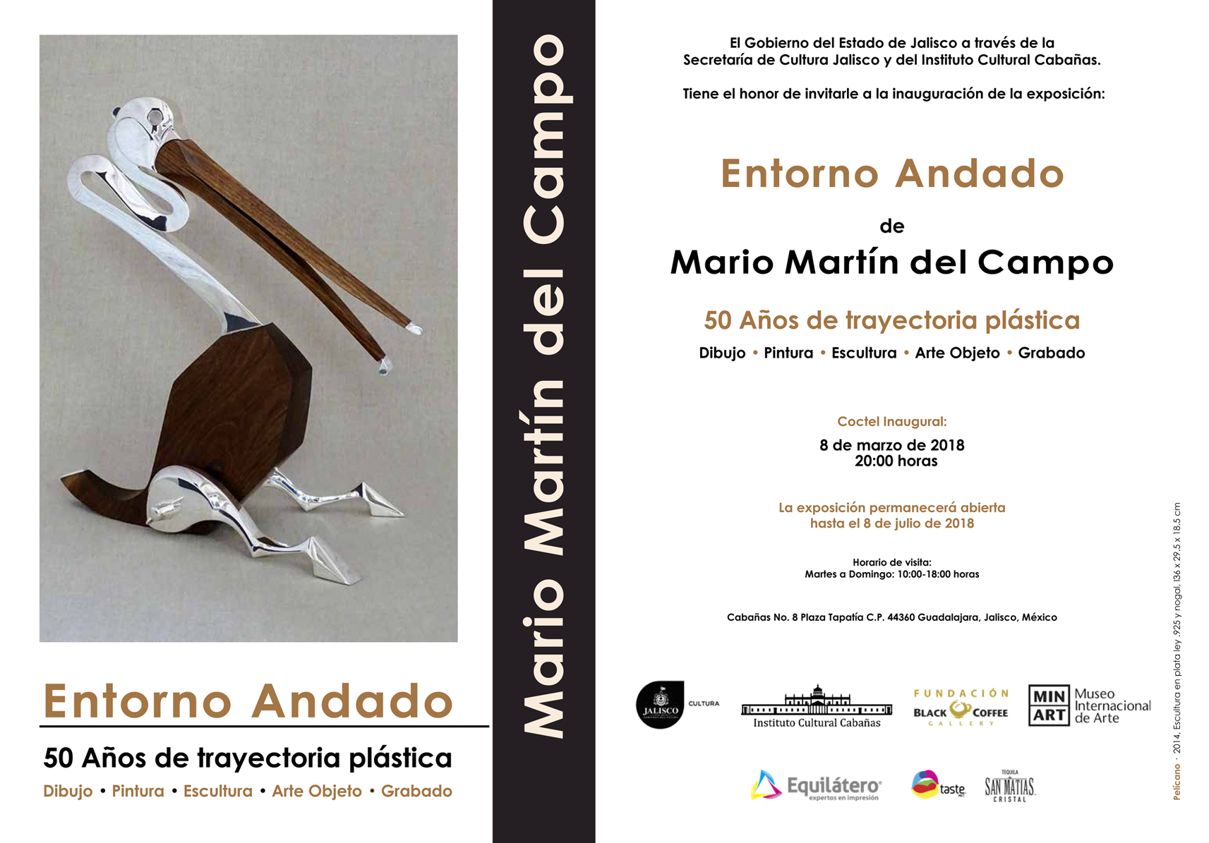 Invitacion-exposicion-Entorno-Andado-de-Mario-Martin-del-Campo- Instituto Cultural Cabañas