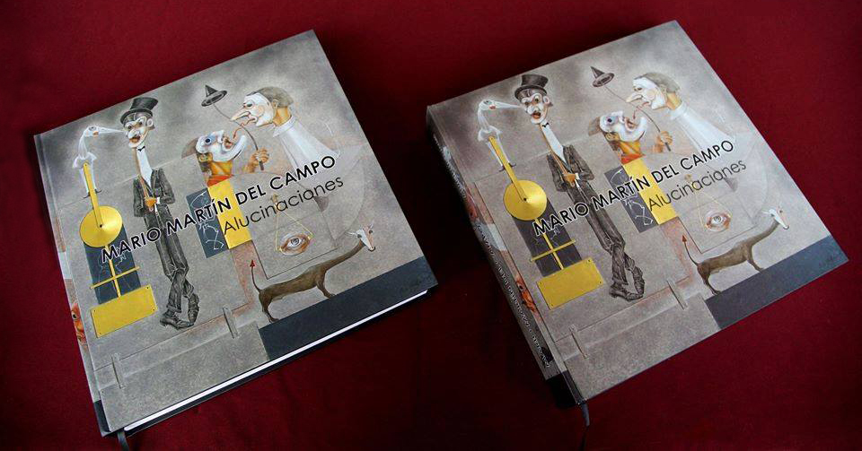 Libro alucinaciones de Mario Martin del Campo